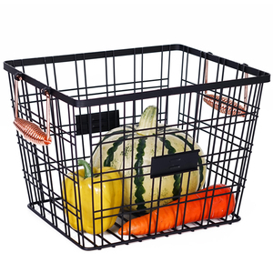 Cesta <span class=keywords><strong>de</strong></span> frutas decorativa <span class=keywords><strong>de</strong></span> alambre, cesta para drenar <span class=keywords><strong>verduras</strong></span> - Product Image 1
