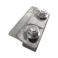 Clip de fixation de rail en acier DIN A75 pince de rail de grue 9216 pince de rail