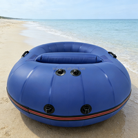 Bateau escargot gonflable en PVC Hailebao pour la pêche en lac, les activités aquatiques et les fêtes au bord de la piscine