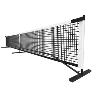 Système de pickleball portable robuste Pickleball United pour allée, avec noyau en bois de peuplier, conception sans bordure, motif à 40 trous, sac de transport en maille - Product Image 1