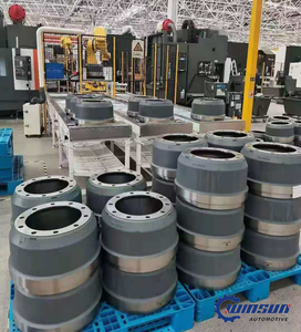 Tambor de Freno Hino Dutro Serie 300 Delantero 5 Orificios 4 Ruedas 6 Ruedas WU300 WU410 3.5 Pulgadas LORI 43512-37110 - Product Image 6