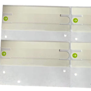 आईपी 17 के लिए 100 pcs/lori नया फोन पैकेज पेपर सील बॉक्स स्टिकर आईp 17 17एयर प्रो 17 प्रो अधिकतम बाहरी पैकिंग रैपिंग सीलिंग - Product Image 1