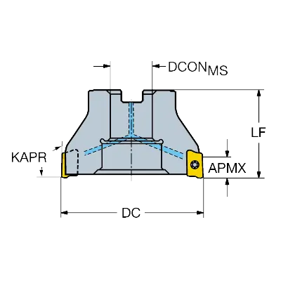 Sandvik Coromant, Качественное профессиональное производство инструментов для резки металла R390-050Q22-11M