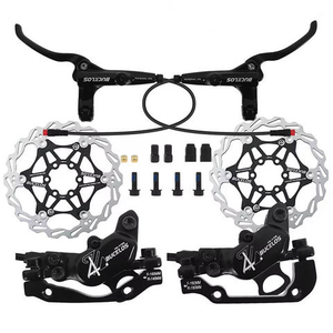 Kit <span class=keywords><strong>de</strong></span> Frenos <span class=keywords><strong>de</strong></span> Disco Hidráulicos para Bicicleta Eléctrica HOSH, Pastillas <span class=keywords><strong>de</strong></span> Acero para Bicicleta <span class=keywords><strong>de</strong></span> Montaña <span class=keywords><strong>MTB</strong></span> BMX - <span class=keywords><strong>Componentes</strong></span> <span class=keywords><strong>de</strong></span> Freno Duraderos - Product Image 5