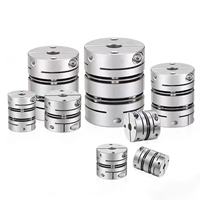 Accouplement à disque flexible en alliage d'aluminium à simple diaphragme pour machine CNC, couple élevé, haute résistance, personnalisation OEM