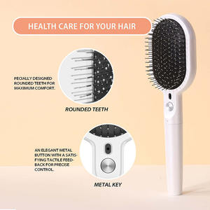 Brosse électrique vibrante à ions négatifs pour le cuir chevelu - Stimulateur de croissance des cheveux et de la circulation - Cadeau multifonctionnel - Product Image 5