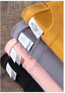 חולצת טי אופנתית בהדפס סובלימציה, צבע אחיד, שרוולים קצרים, מראה משופשף, עם אפשרות להדפסת לוגו בהתאמה אישית, 100% כותנה, סיטונאי - Product Image 5