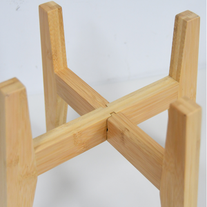 Adjustable Elevated <b>Dog</b> Food Stand Durable Bamboo <b>Raised</b> <b>Dog</b> <b>Bowl</b> Holder for Medium and Large <b>Dogs</b> - Product Image 5