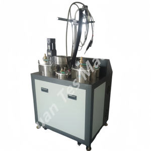 Adhesivo AB de resina epoxi de mano, máquina dispensadora semiautomática de dos componentes, máquina de encapsulado de pegamento, encolado cuantitativo de lámpara - Product Image 3