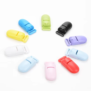 Clips de sucette en plastique de 15mm pour bébé à la mode - Product Image 4