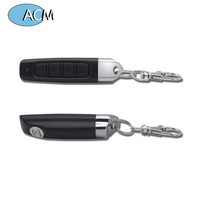 Control Remoto RF de Cuatro Botones para Puerta de Garaje, 433mhz 315Mhz, Código de Aprendizaje 1527 EV1527