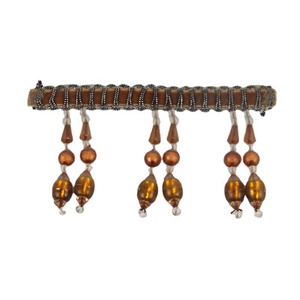 2025 nouvelle Collection cravate dos glands fenêtre rideau gland accessoires perles <span class=keywords><strong>frange</strong></span> - Product Image 2