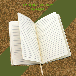 Taccuino in foglia di tè ecologico A5 nuovo stile <span class=keywords><strong>Notebook</strong></span> per studenti universitari - Product Image 3