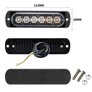 ไฟเลี้ยว 6Led 12-24V แบบติดด้านข้างสำหรับรถจักรยานยนต์ รถบรรทุก ชุดอัพเกรด - Product Image 5