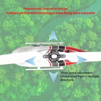 Hochwertiger 2,4GHz 6-Kanal RC-Gesteuerter Elektrischer Plastik-Helikopter mit Batterien für Anfänger Optische Flusspositionierung Innen-Außen-Nutzung