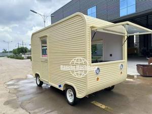 Vente en gros de camionnettes mobiles de restauration, de style vintage, électriques, de type concession, de type food truck, pour la vente de nourriture rapide, de glaces, de hot-dogs, en acier inoxydable - Product Image 5