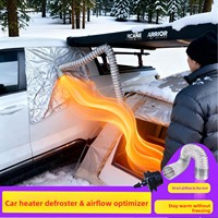 Chauffage OLIVER pour voiture, conduit de sortie vers la calandre pour rediriger l'air chaud ; Ventilateur de chauffage pour camping extérieur, idéal pour réchauffer les tentes
