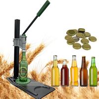 Machine de capsulage manuelle pour bouteilles de bière et de boissons, pour bouteilles en verre et emballages en carton, facile à utiliser