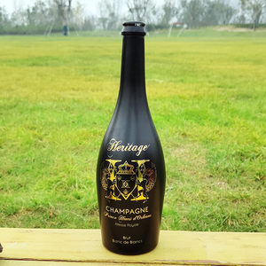 Bottiglie di Champagne Vuote RSG all'Ingrosso, Stampa Oro, 375ml 187ml 500ml Opache Nere e Oro, 700ml Gonfiabili, 750ml Colorate - Product Image 3