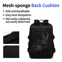 Mochila para Portátil de 15.6 Pulgadas, Impermeable, de Alta Calidad, con Múltiples Bolsillos, para Hombre, de Oxford, para Viajes, al por Mayor