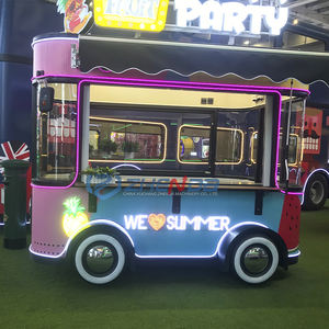 Truk Makanan Multifungsi, Gerobak Makanan Cepat Saji dan Jajanan Komersial, Peralatan Kios Bergerak - Product Image 5