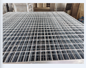 Chất lượng cao mở thép tấm ván/tầng lửng sàn grating với Hot Dip mạ kẽm điều trị - Product Image 6