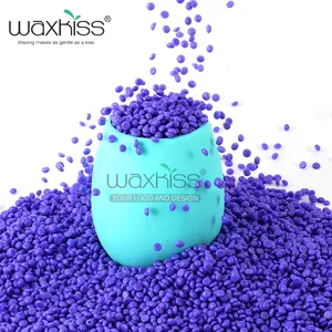 Cera de cuentas profesional waxkiss, para depilación, uso en tienda de belleza, venta al por mayor, CE, MSDS, lavanda, gran oferta, 2022