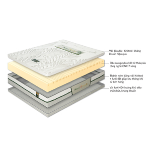 Matelas Queen Size de haute qualité limite l'affaissement matelas pliants mobilier moderne matelas d'huile de palme emballage en Carton Vietnam - Product Image 4