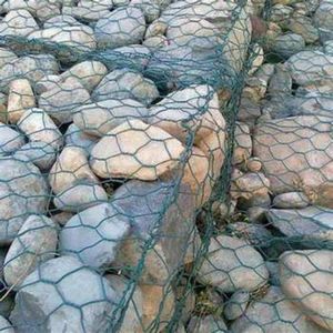 Hàn gabion 2x1x1 đá mạ kẽm lưới Bảng điều khiển lồng lưới hộp giỏ 8mm giữ lại hàng rào tường giá - Product Image 3