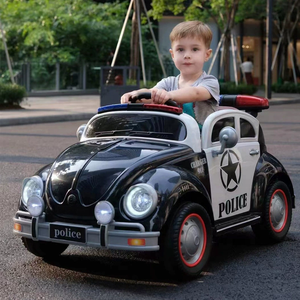 Auto Eléctrico para Niños, Auto de Cuatro Ruedas, Auto Todoterreno Tipo Beetle, Auto con Asiento para Niños, Auto Infantil Recargable con Control Remoto - Product Image 4