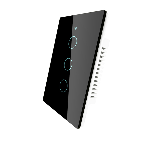 No Neutral Wire Needed OEM Customized  RF433+ WiFi Wall Light Switch Smart Life/Tuya Wireless Remote Switch