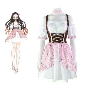 Fashionable And Eye-Catching nezuko maid dress - Alibaba.com