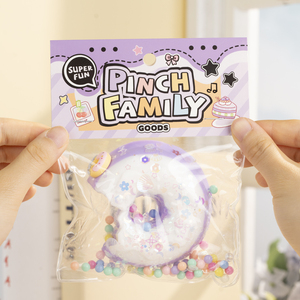 Jouets Squishy en TPR en forme de Donut pour Enfants, Faits Main, Anti-Stress, Sensoriels, à Remontée Lente, Nouveauté, Personnalisables (OTDM/OEM) - Product Image 4