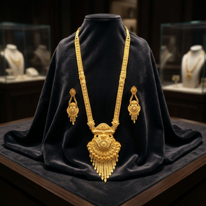 Wholesale 14K 18K 24K Micro Gold Traditional Wedding Long Jewelry Set, Fashion Long Jewelry Set, Micro Forming Long Jewelry Set. - Product Image 3