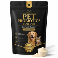 Poudre de probiotiques pour chiens et chats, complément de bien-être pour animaux de compagnie, marque privée OEM