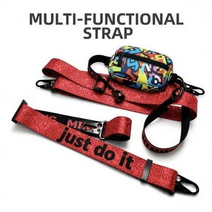 Custom GRS Jacquard Replaceable Detachable <strong>Backpack</strong> <strong>Strap</strong> Customization Trendy High Quality <strong>Backpack</strong> <strong>Strap</strong> - Product Image 2
