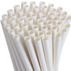 LOKYO في الأسهم الأبيض الطبيعة الفردية حزمة الشرب القش شاي فقاعات القابلة للتحلل ورقة القش - Product Image 2