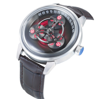 Jam Tangan Pria Mekanik Kustom Kelas Atas Tahan Air Sport Casing Baja Skeleton Hollow Grosir Jam Tangan Mekanik