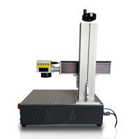 Machine de marquage laser à fibre métallique Quantum 30w 50w pour bijoux, argent, or, laiton, avec source laser Raycus IPG JPT 20w 30w 50w