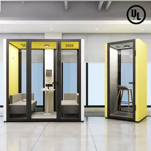 Flexspace Factory Price Office Booth Acoustic Soundproof Phone Booth Noise Reduction Indoor Private Meeting Booth