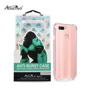 ATOUCHBO 1.0MM Anti-shock For OPPO A7 F3 F5 R11S PLUS A83 F7 R15 A5 A3S F9 R17 Armor HARD PC Back Cover TPU Case