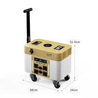 Centrale Électrique Solaire Portable 2000Wh à Vente Chaude, Générateur Solaire 300-3000W, Batterie Lithium LiFePO4 pour Stockage d'Énergie