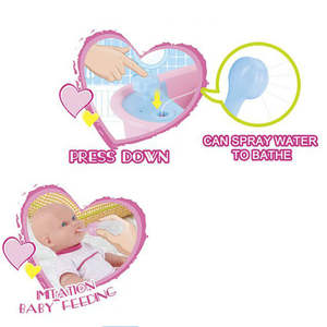 Poupées Bébé Reborn Fille en Silicone Doux de Haute Qualité, 14 Pouces, Aspect Nouveau-né Réel pour Enfants - Product Image 4