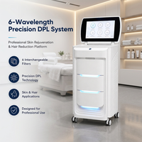 Máquina de Rejuvenecimiento Cutáneo DPL de Precisión, Reducción de Vello a Largo Plazo, Pantalla Plegable, Equipo de Belleza para Salón y Clínica Estética