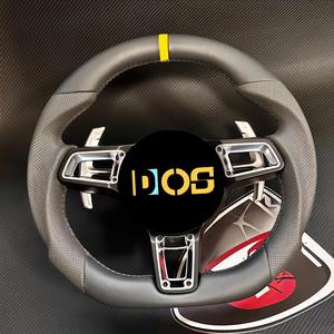 Volante de Fibra de Carbono y Alcántara para <span class=keywords><strong>Porsche</strong></span> 718 <span class=keywords><strong>GTS</strong></span> 911 <span class=keywords><strong>918</strong></span> Spyder CARRERA GT Cayenne GT2RS MACAN Panamera Taycan - Product Image 3