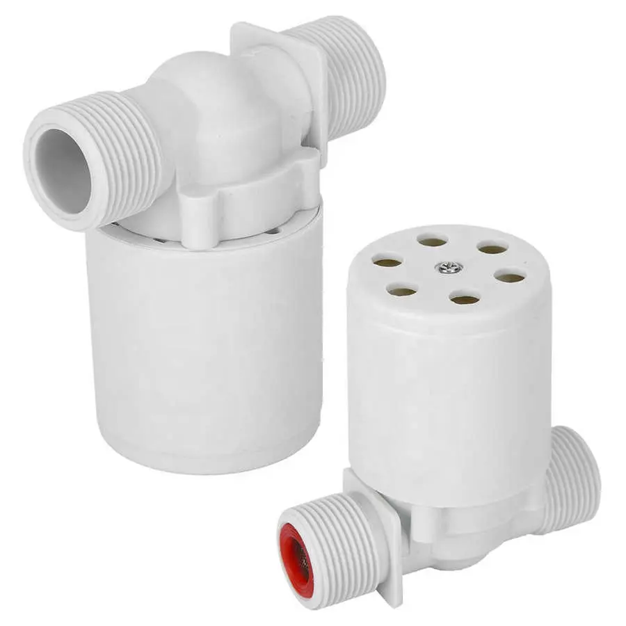 Katup Flush Manual 3/4in bola mengambang, katup kontrol Level air otomatis Inlet samping untuk air