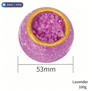 Explosive Sea Salt Crystal Bath Salt Balls 100g Bath Bombs Oil <b>Control</b> Aromatherapy Bubble Bath Essential Oil - Product Image 3