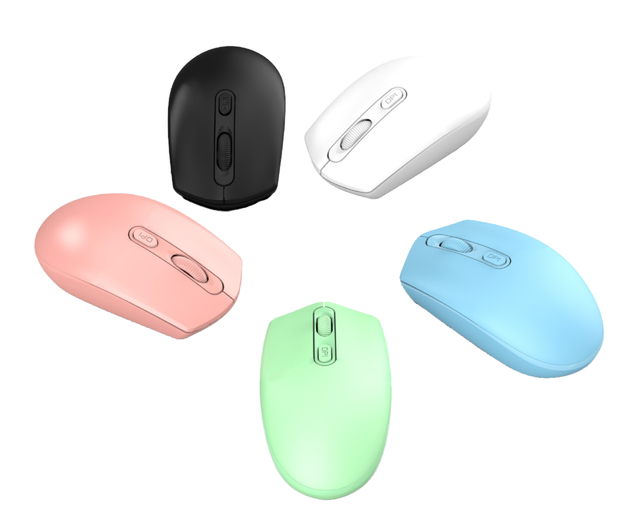Factory Direct Sale Stock Gaming Ergonomic 3D Optical Silent Switch Wireless Mouse Mini Laptop 2.4GHz USB Interface