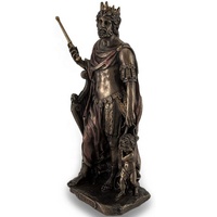 Famous Metal Art Sculpture Life Size King David Bronze Statue for Outdoor Decoration