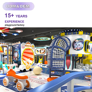 Équipement de terrain de jeu intérieur professionnel, durable, doux et agréable pour bébés et enfants, grande fosse à balles, aventure en forêt, thème et couleur personnalisés - Product Image 2
